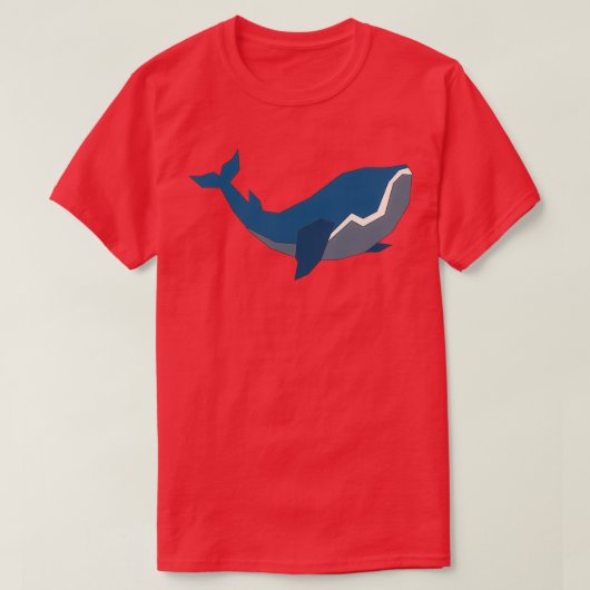 Blauwal-Meerwasser T-Shirt (Design vorne)