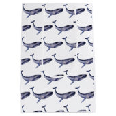 Blauwal Mittlere Geschenktüte (Rückseite)