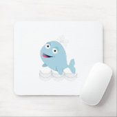 Blauwal Mousepad (Mit Mouse)