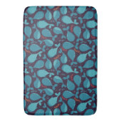 Blauwal-Muster Badematte (Vorderseite Vertikal)