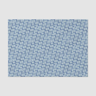 Blauwal-Muster - durch Jago Seidenpapier