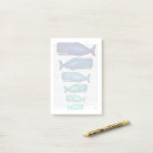 Blauwal Post-it Klebezettel (Auf Schreibtisch)