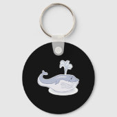 Blauwal Schlüsselanhänger (Vorderseite)