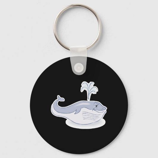 Blauwal Schlüsselanhänger (Vorderseite)