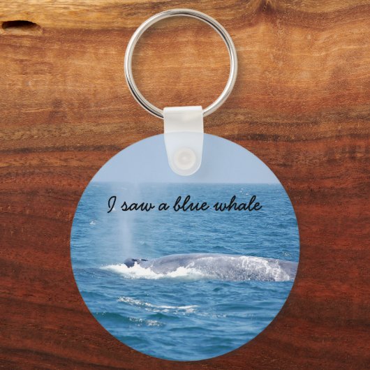 Blauwal-Schlüsselanhänger Schlüsselanhänger (Vorderseite)