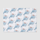 Blauwal Seidenpapier (Vorderseite)