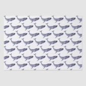 Blauwal Seidenpapier (Vorderseite)