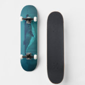 Blauwal-Skateboard Skateboard (Vorne)
