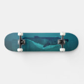 Blauwal-Skateboard Skateboard (Horizontal)
