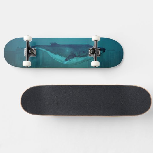 Blauwal-Skateboard Skateboard (Horizontal)