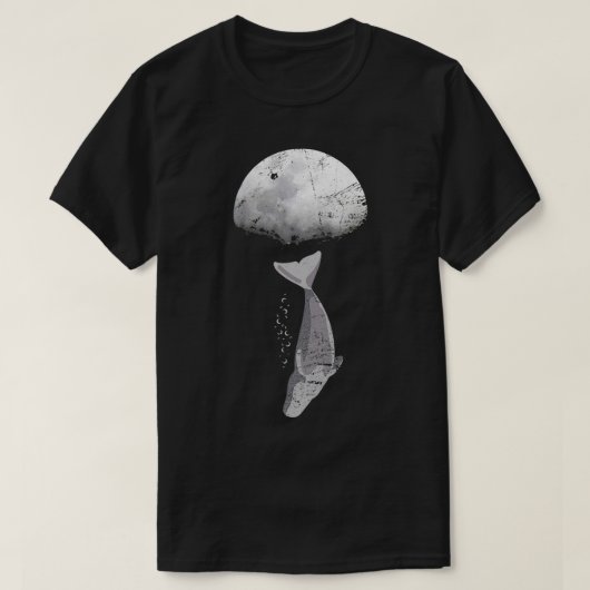 Blauwal-Sperma-Säugetier T-Shirt (Design vorne)