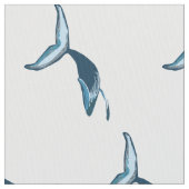 Blauwal Stoff (Nahaufnahme)