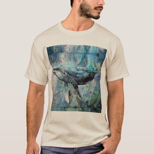 Blauwal T-Shirt (Vorderseite)