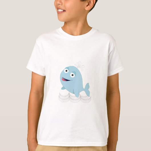 Blauwal T-Shirt (Vorderseite)