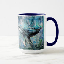 Blauwal-Tasse