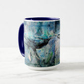 Blauwal-Tasse Tasse (Vorderseite Links)