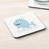 Blauwal Untersetzer (Linke Seite)