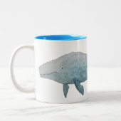 Blauwal Zweifarbige Tasse (Links)