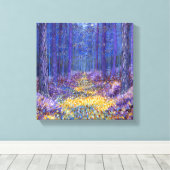 Blauwald 2012 leinwanddruck (Insitu (Holzboden))