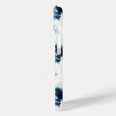 Blauwald-Aquarellmuster Case-Mate iPhone Hülle (Rückseite / Links)