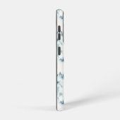 Blauwald-Aquarellmuster Samsung Galaxy Hülle (Rechte Seite)