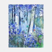 Blauwald Fleecedecke (Vorderseite)
