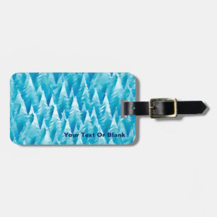 Blauwald-Fraktal Gepäckanhänger