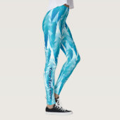 Blauwald-Fraktal Leggings (Rechts)