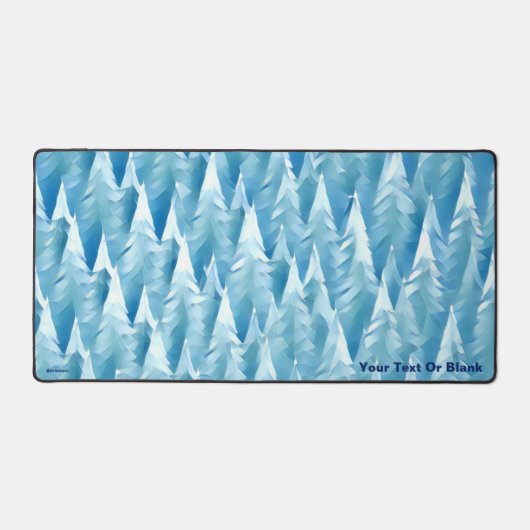 Blauwald-Fraktal Schreibtischunterlage (Vorderseite)