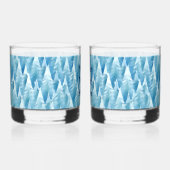 Blauwald-Fraktal Whiskyglas (Links)