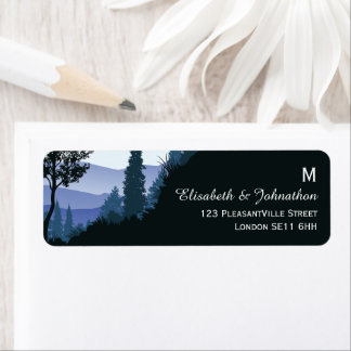 Blauwald, rustikale Hochzeit