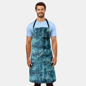 Blauwald unter Schnee oder Glasbruch Schürze (Getragen)