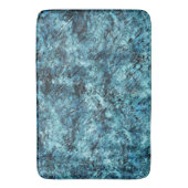 Blauwald unter Schnee oder knackiges Glas Badematte (Vorderseite Vertikal)