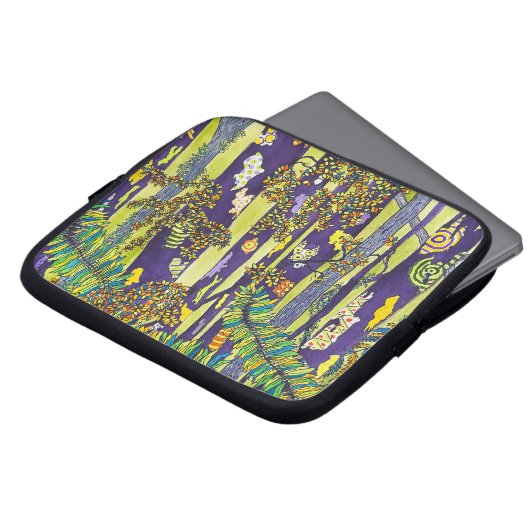 Blauwaldaquarettspinner Laptopschutzhülle (Vorne Oben)