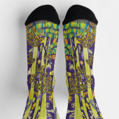 Blauwaldaquarettspinner Socken (Oben)