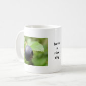Blauwaldbeere der Tasse (Vorderseite Links)