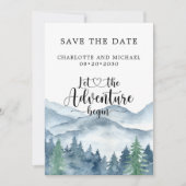 Blauwaldgebirge Save the Date (Vorderseite)