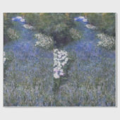 Blauwaldpfad Impressionistin Oilpaint Geschenkpapier (Flach)