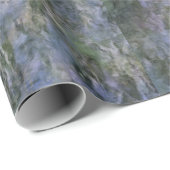 Blauwaldpfad Impressionistin Oilpaint Geschenkpapier (Rolleneckpunkt)