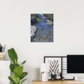 Blauwaldpfad Impressionistin Oilpaint Poster (Heimbüro)
