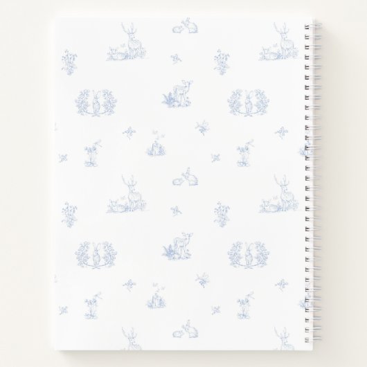 Blauwaldtoile Notizblock (Rückseite)