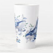 Blauwale anpassen milchtasse (Vorderseite)