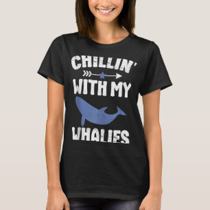 Blauwale beobachten Walfang 1 T-Shirt
