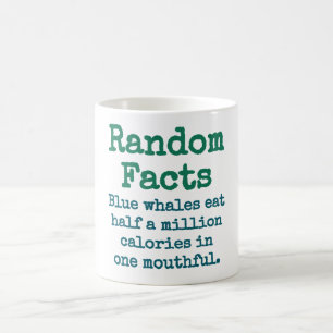 Blauwale essen eine halbe Million Kalorien - Trivi Kaffeetasse