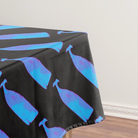 Blauwale jeder Farbe Tischdecke (Beispiel)