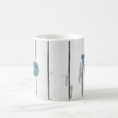 Blauwale — nautische Schiffskette Rustikal Kaffeetasse (Mittel)