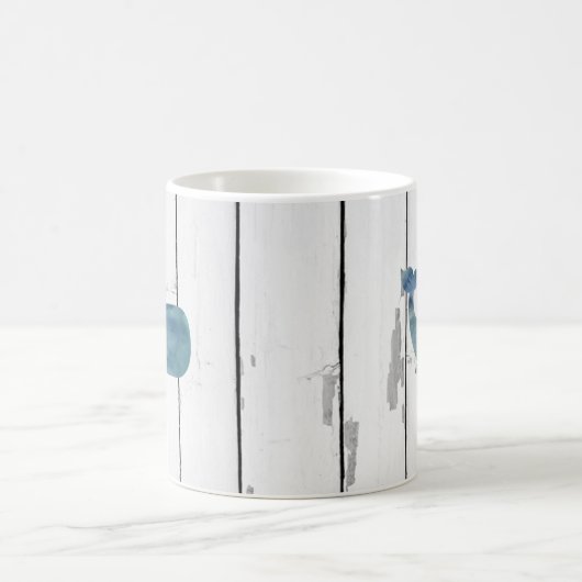 Blauwale — nautische Schiffskette Rustikal Kaffeetasse (Mittel)