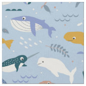 Blauwale Stoff (Nahaufnahme)