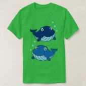 Blauwale T-Shirt (Design vorne)