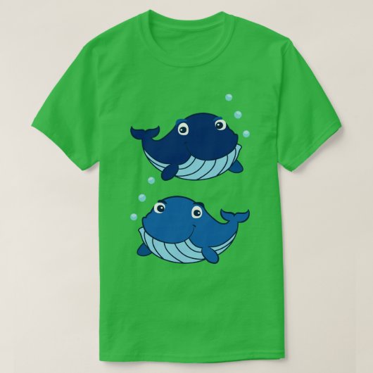 Blauwale T-Shirt (Design vorne)